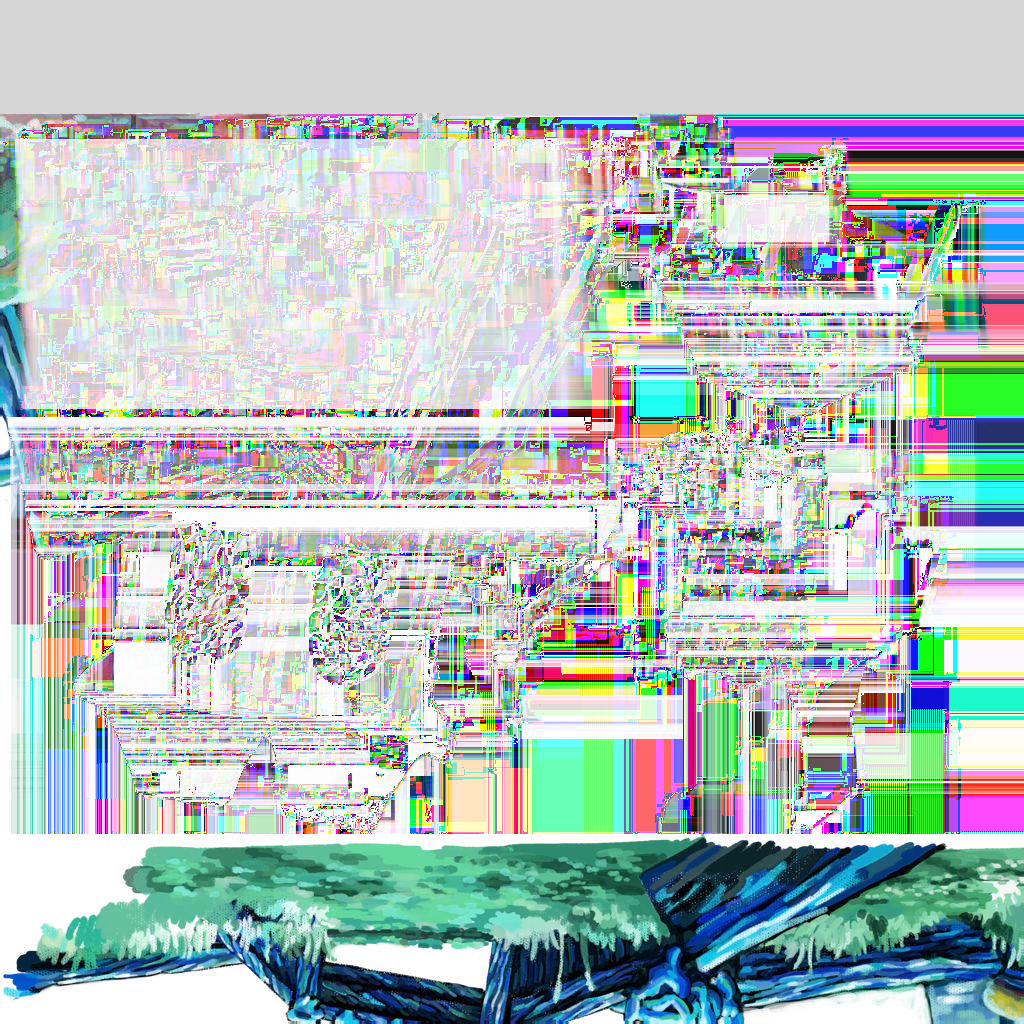 A PNG that "came out all wacky" during the Braid code cleanup. Image from number-none.com.